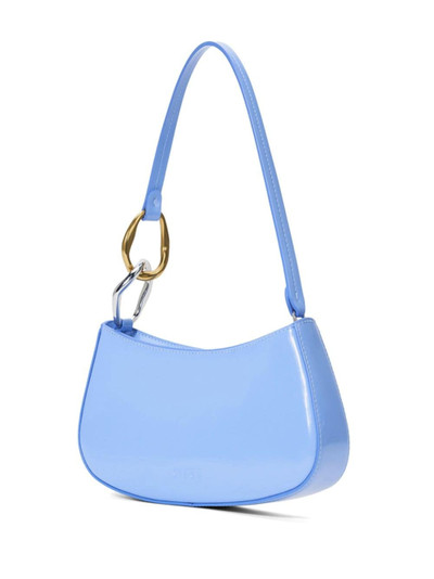 STAUD Ollie patent-leather shoulder bag outlook
