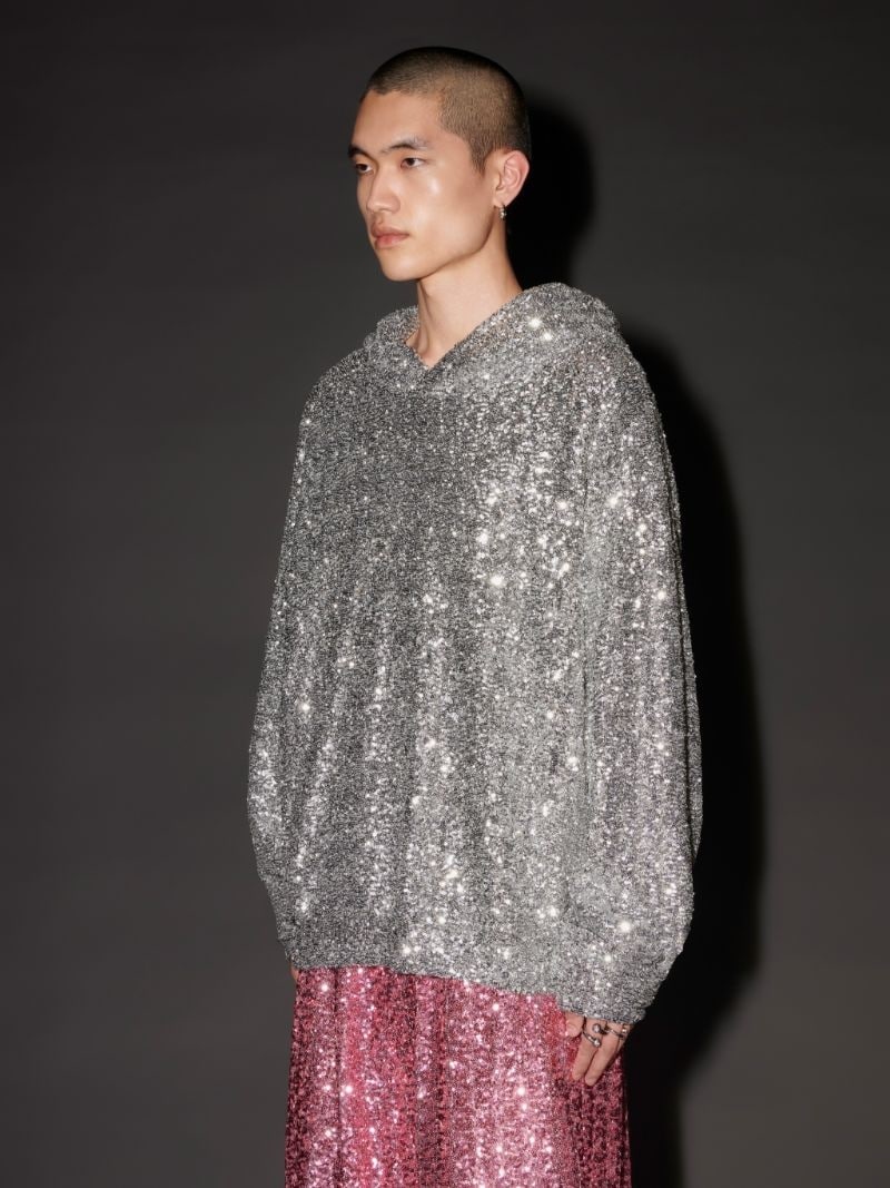 SEQUIN HOODIE - 5