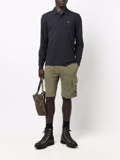 C.P. Company lens-detail cargo shorts outlook