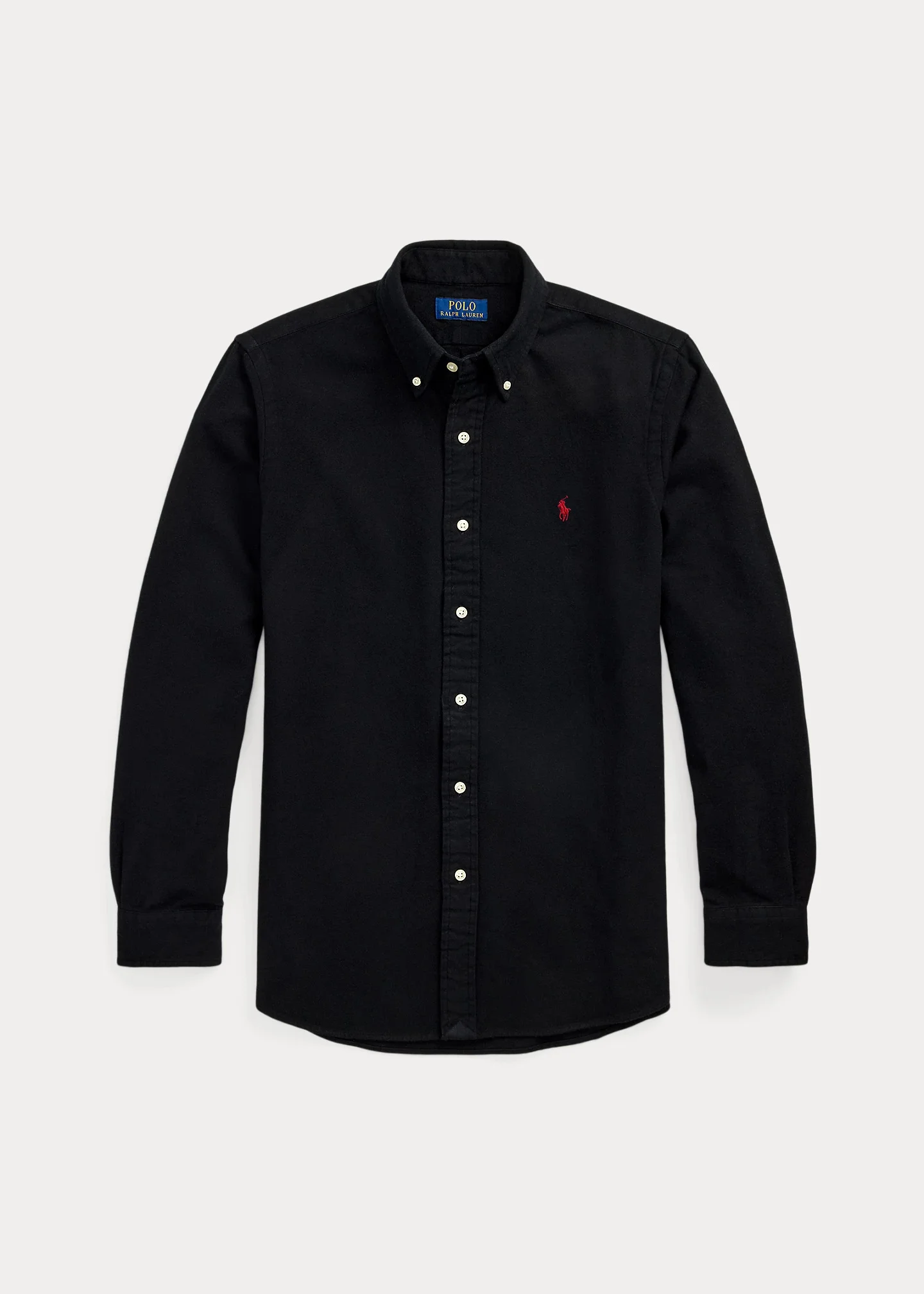 Classic Fit Brushed Flannel Shirt - 1