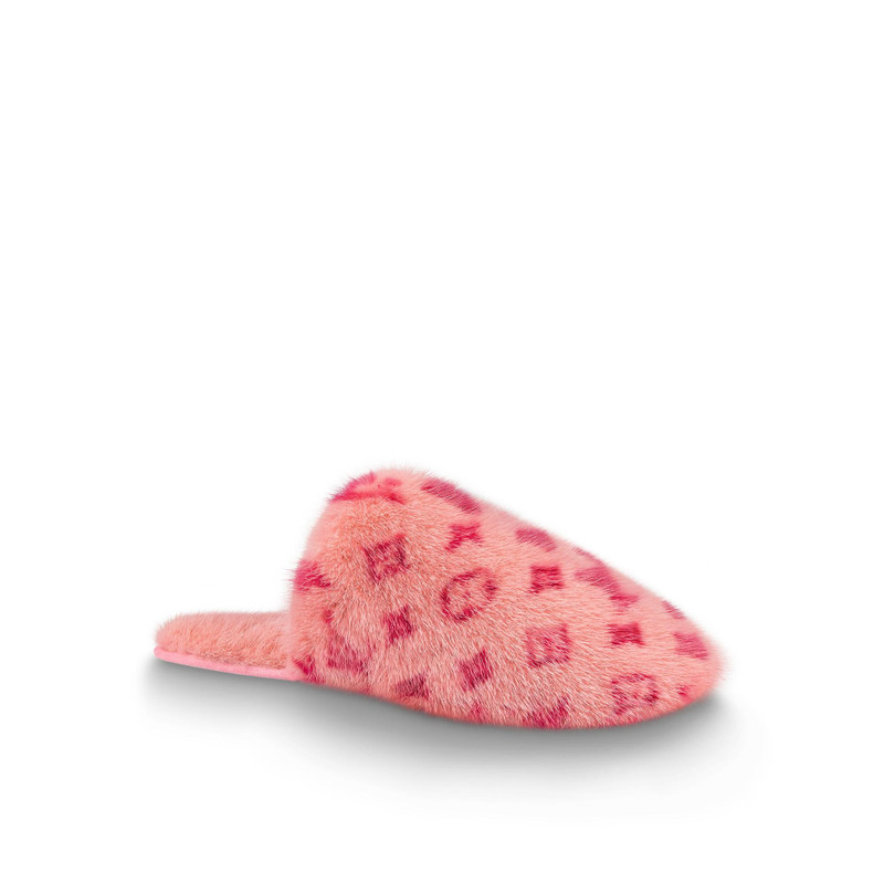 Lv Suite Flat Mule 1