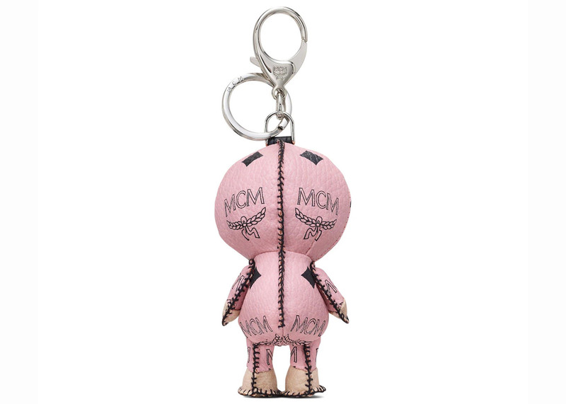 MCM MCM x BAPE Baby Milo Charm Visetos Soft Pink outlook