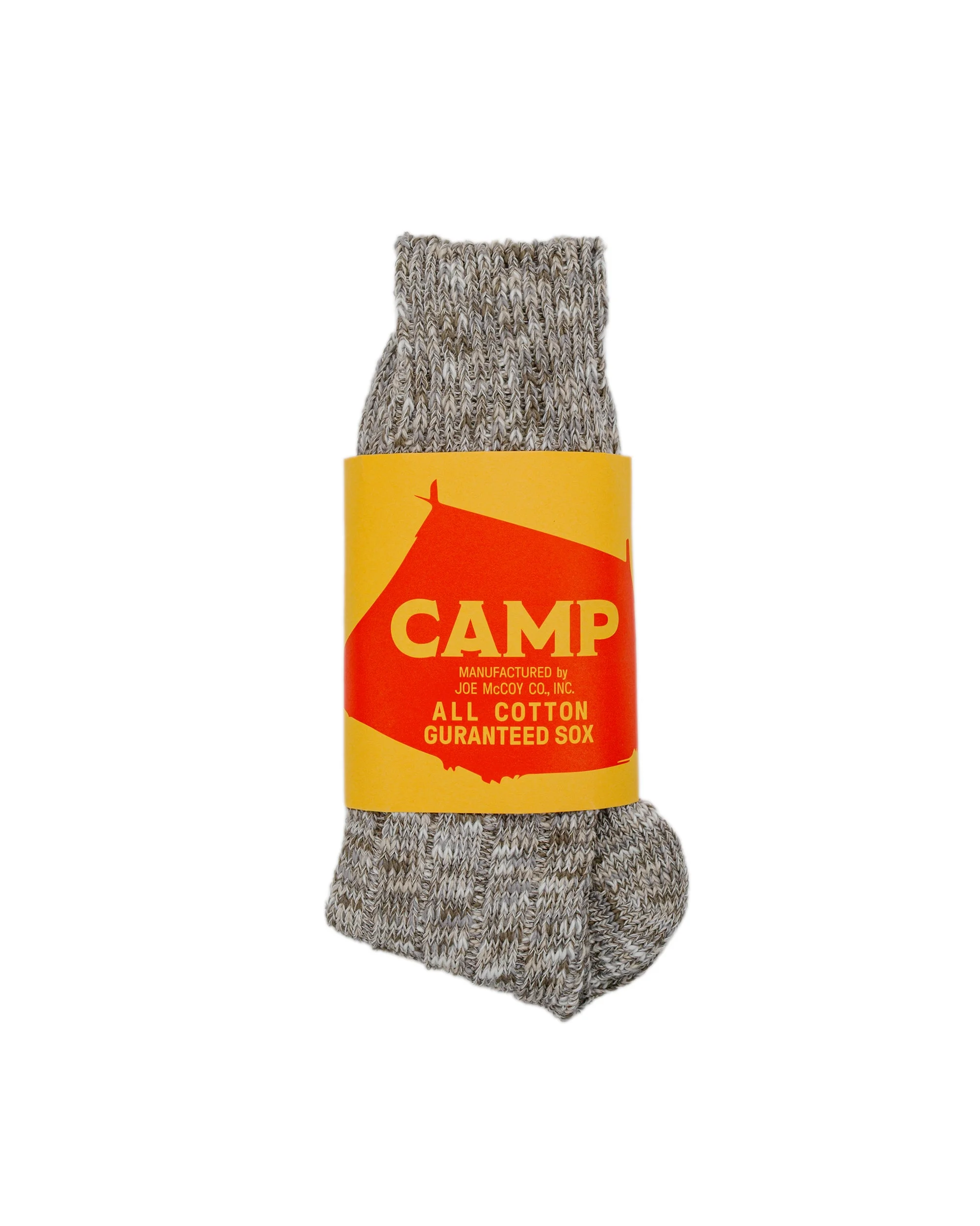The Real McCoy’s MA22012 Outdoor Socks 'Camp' Khaki - 1