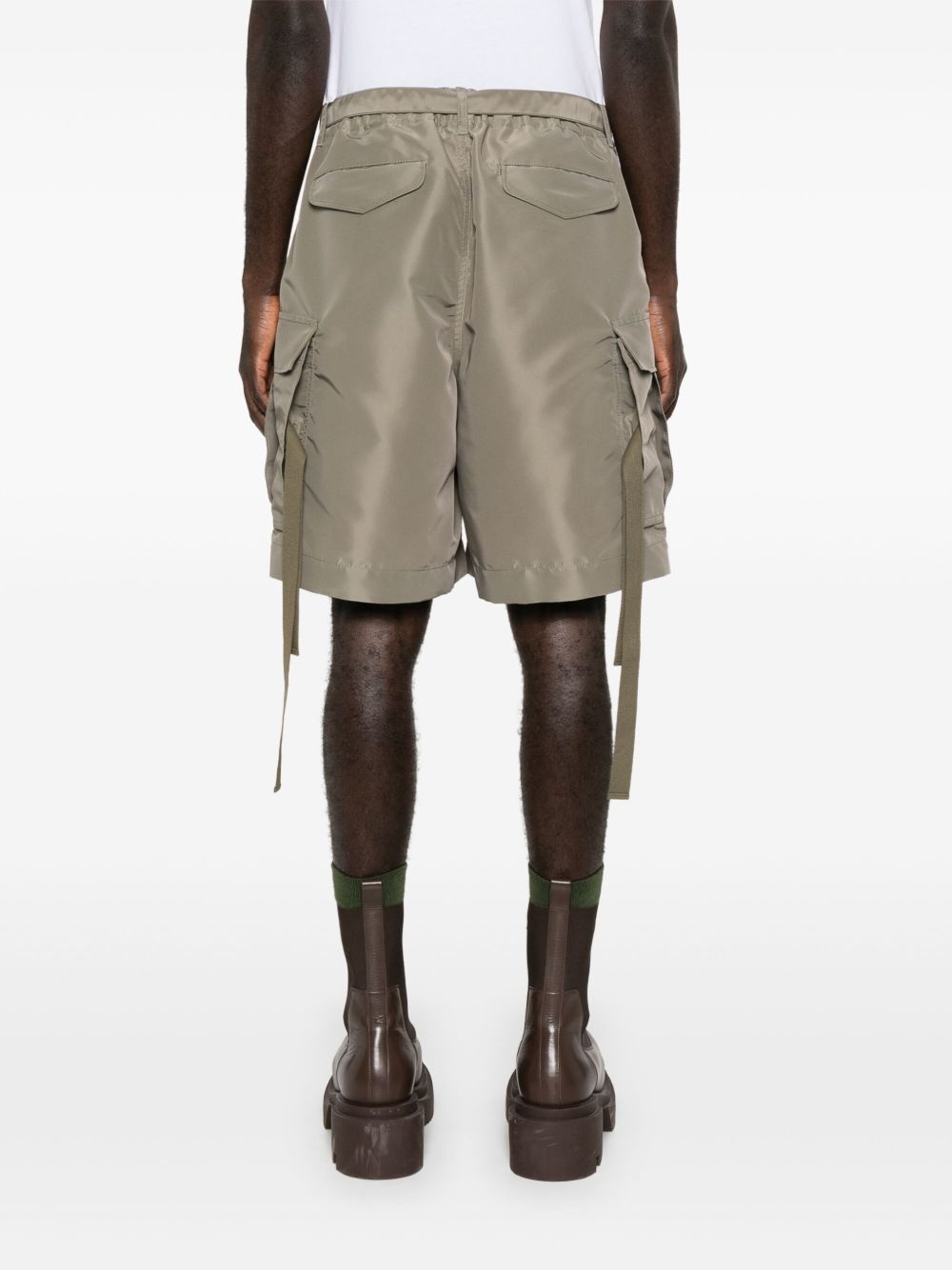 belted shorts - 4