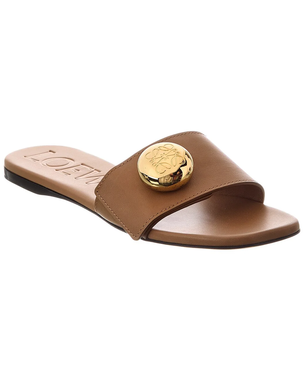 Loewe Pebble Leather Slide - 1