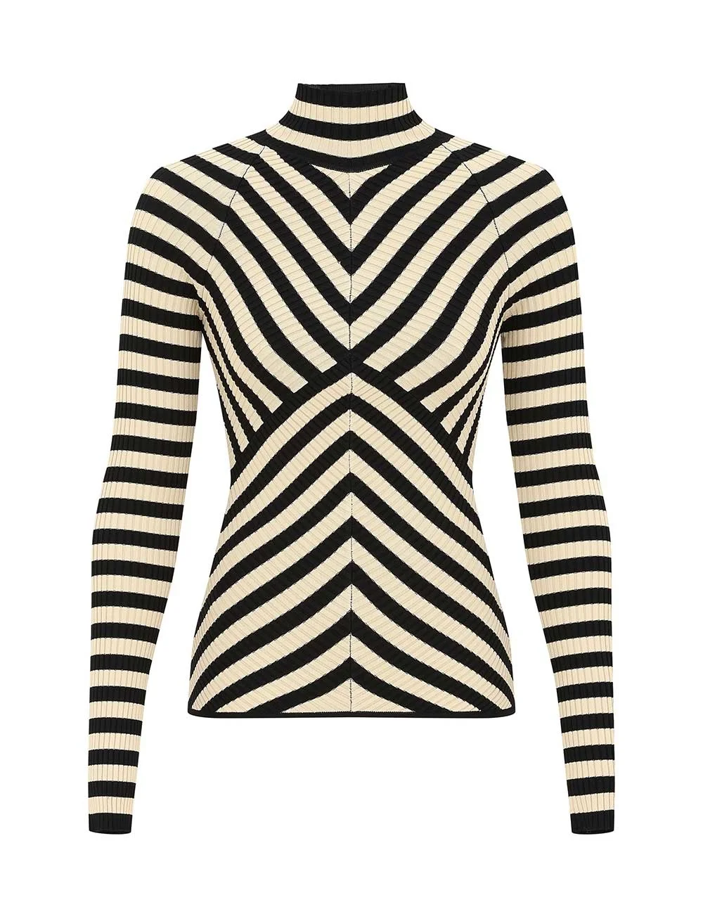 VALIANT DECO STRIPE TOP - 1