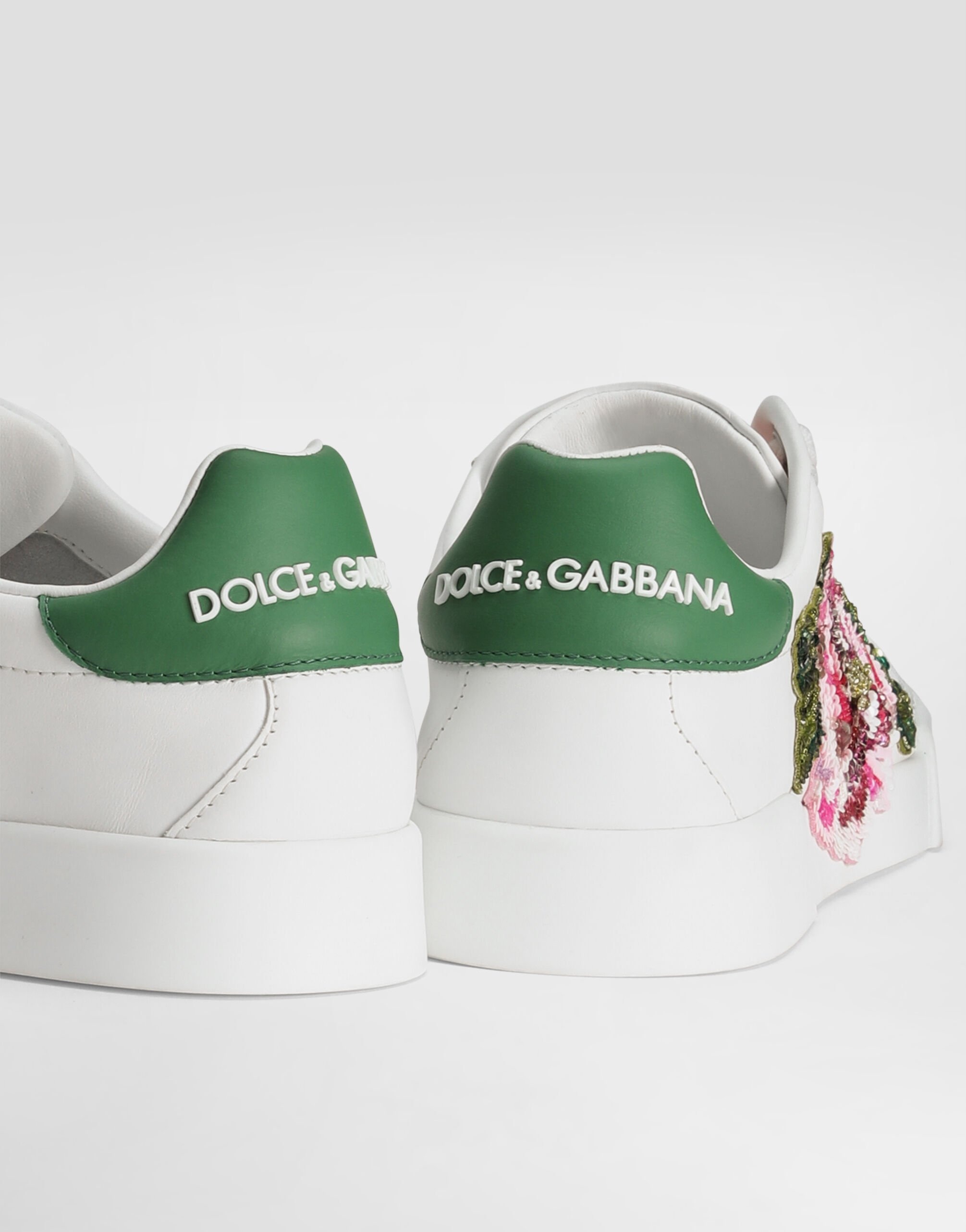 Calfskin Portofino Light sneakers - 4