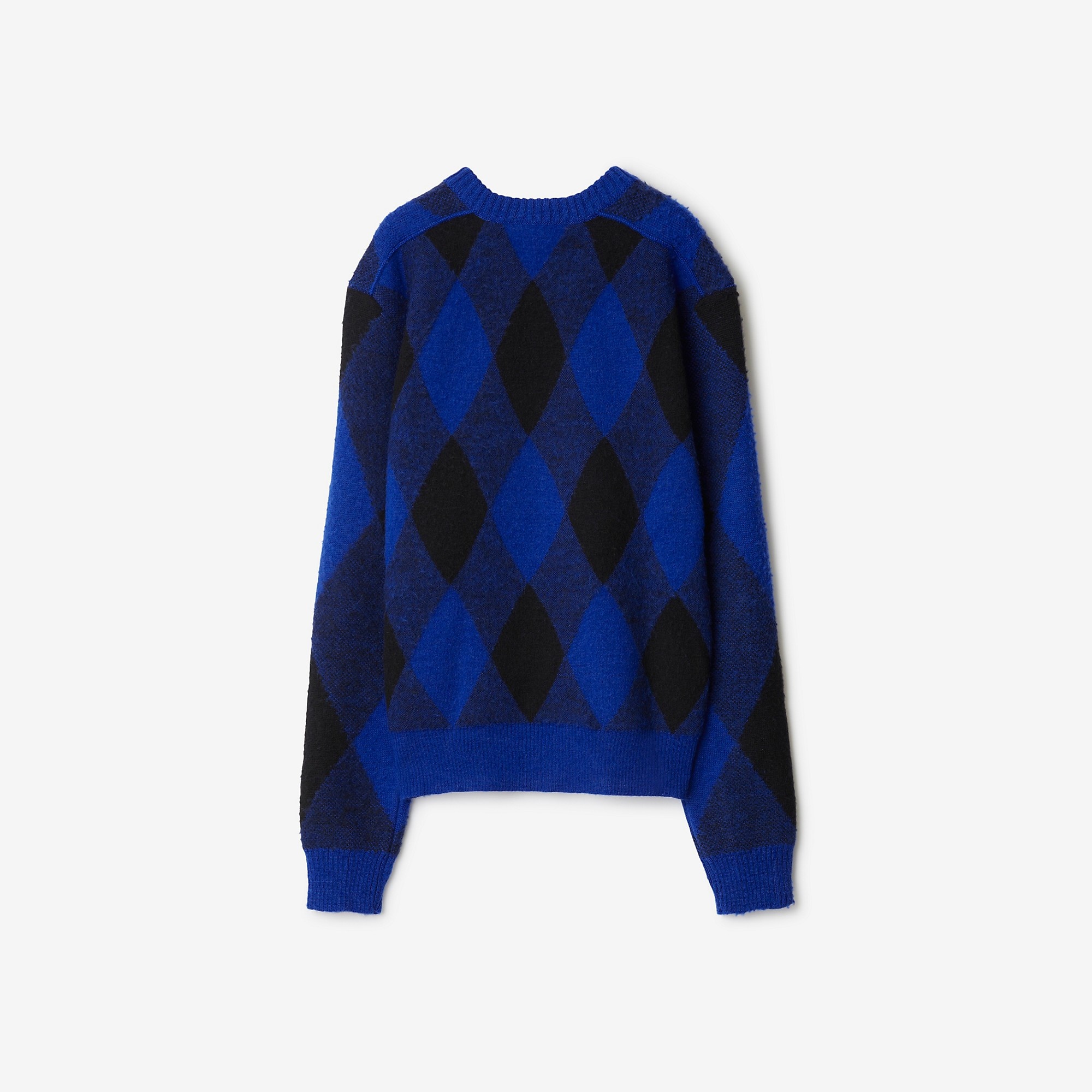 Argyle Wool Sweater - 5