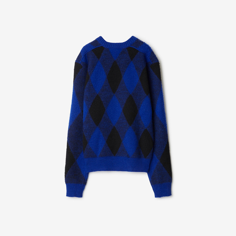 Argyle Wool Sweater 10