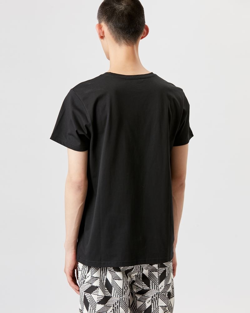 ZAFFERH COTTON LOGO TEE-SHIRT - 5