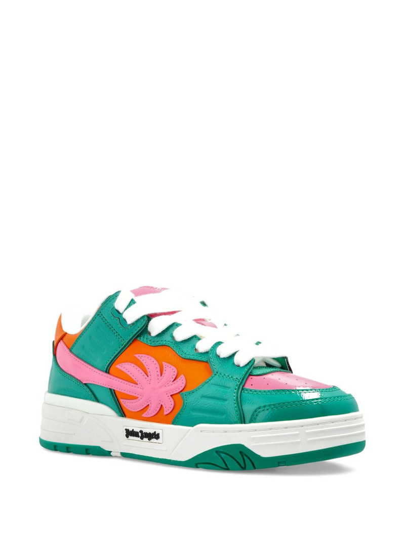 Palm Angels palm trree lace-up sneakers outlook
