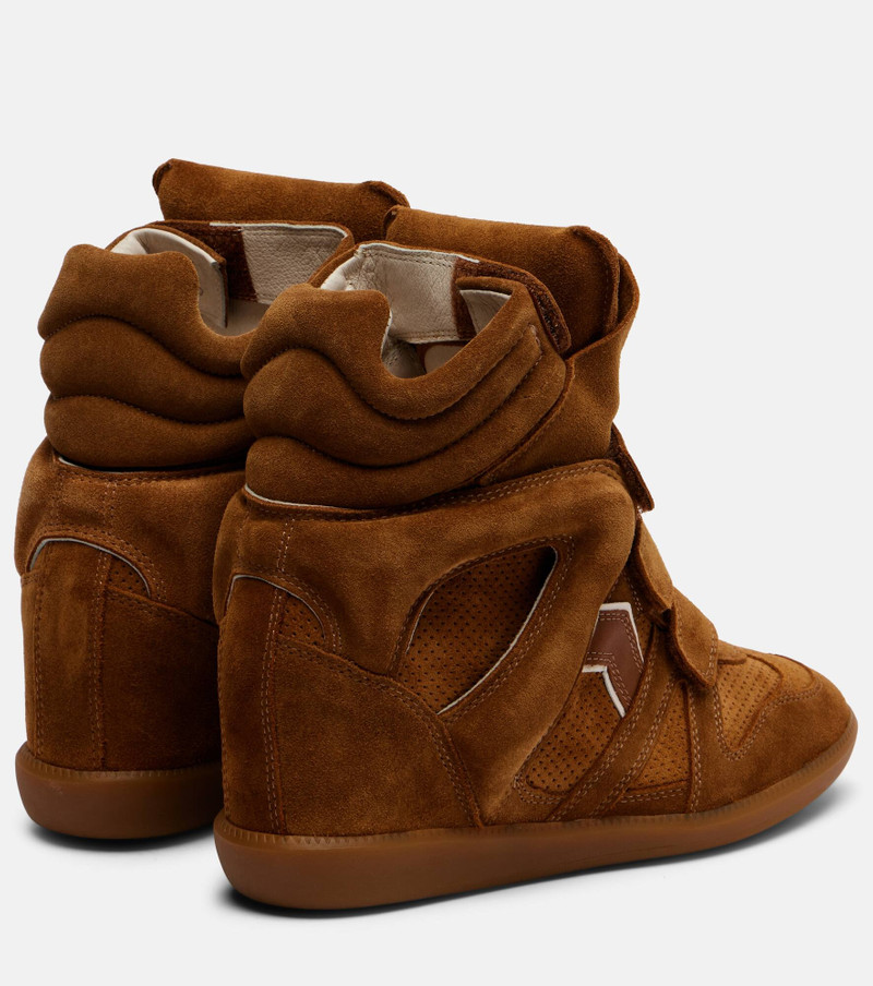 Isabel Marant Bekett suede high-top sneakers outlook