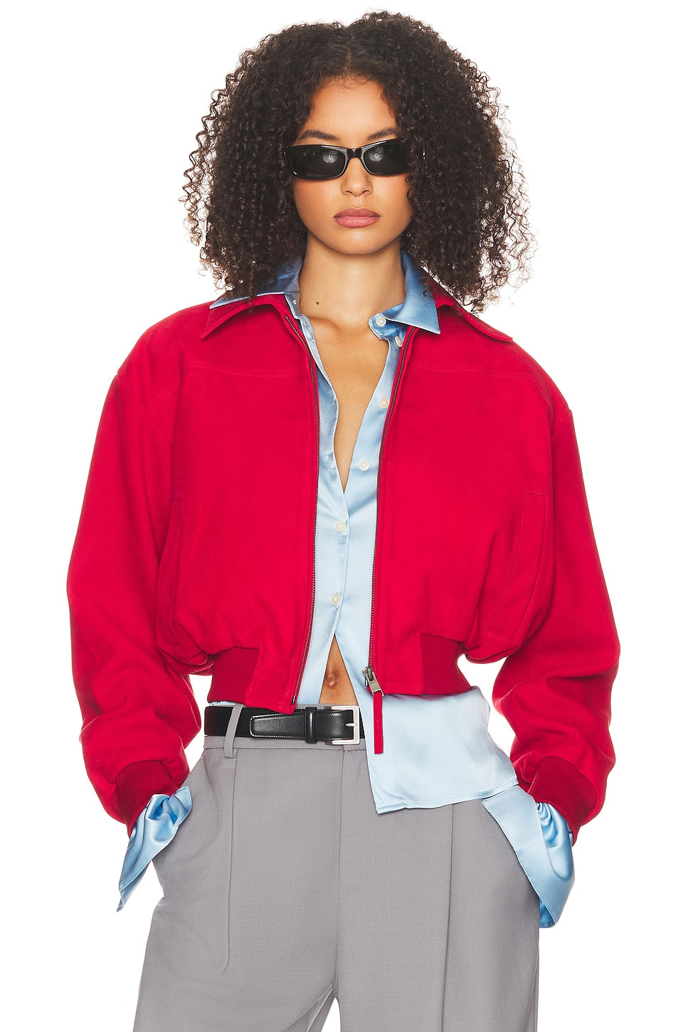 The Suede Zip Bomber - 2