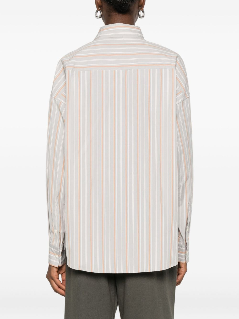 striped long-sleeve shirt - 4