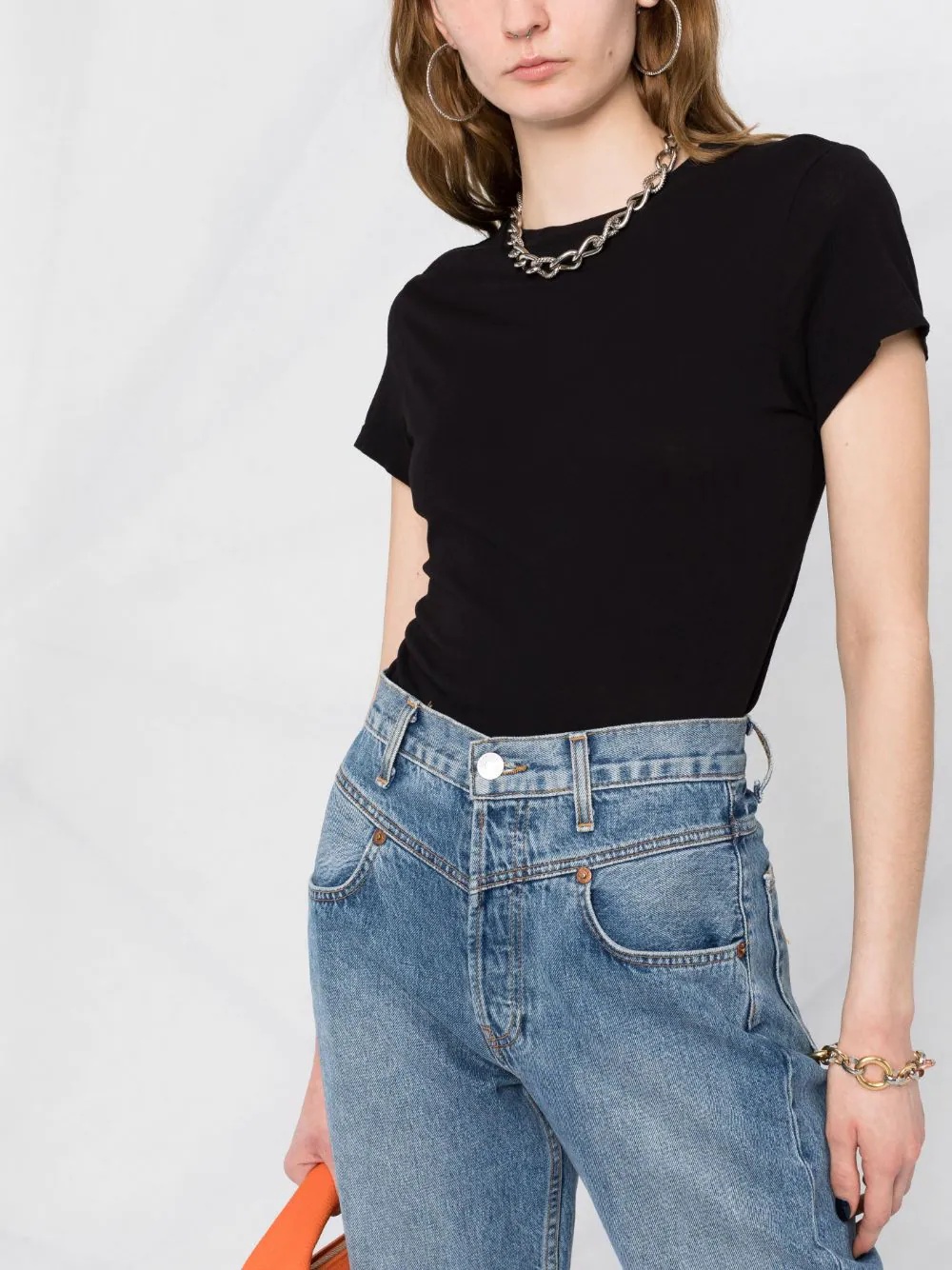 crewneck cotton T-shirt - 5