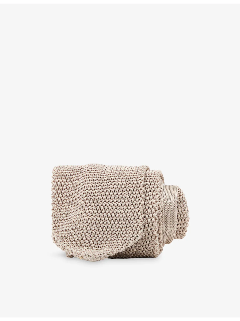 Punto Knitted Silk Tie - 1