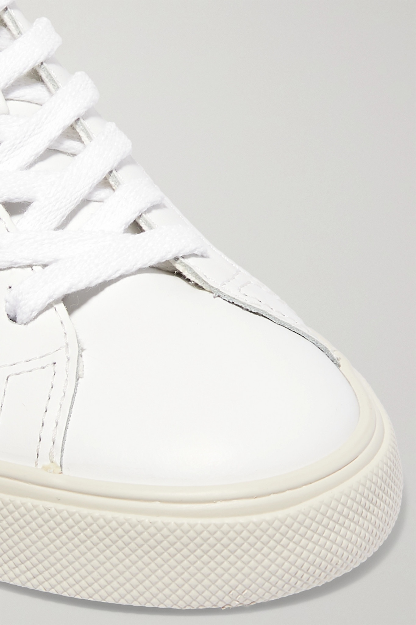 + NET SUSTAIN Esplar rubber-trimmed leather sneakers - 5