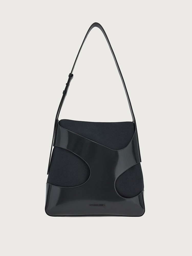 SHOULDER BAG WITH CUT-OUT DETAILING - 1