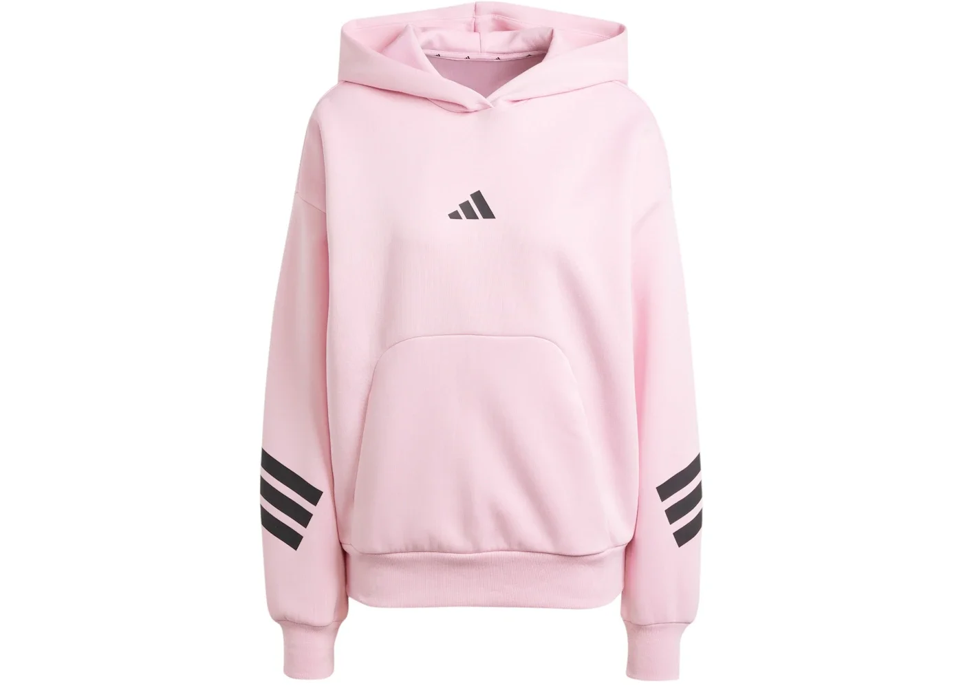 adidas Future Icons 3-Stripes Hoodie True Pink - 1