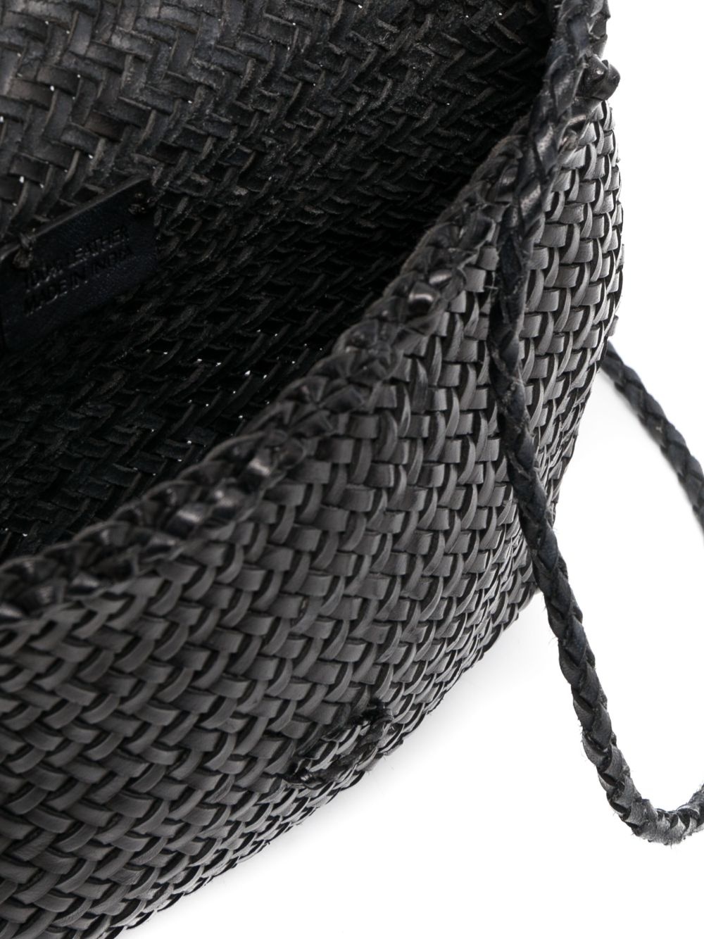 mini City woven crossbody bag - 5
