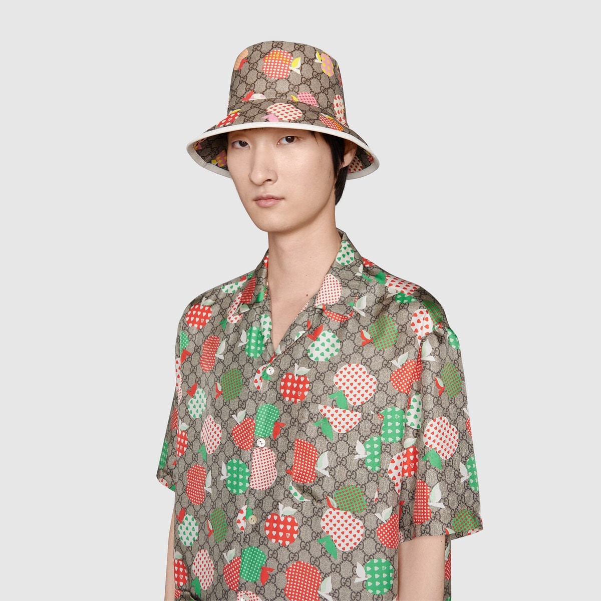 Gucci Les Pommes bucket hat - 5