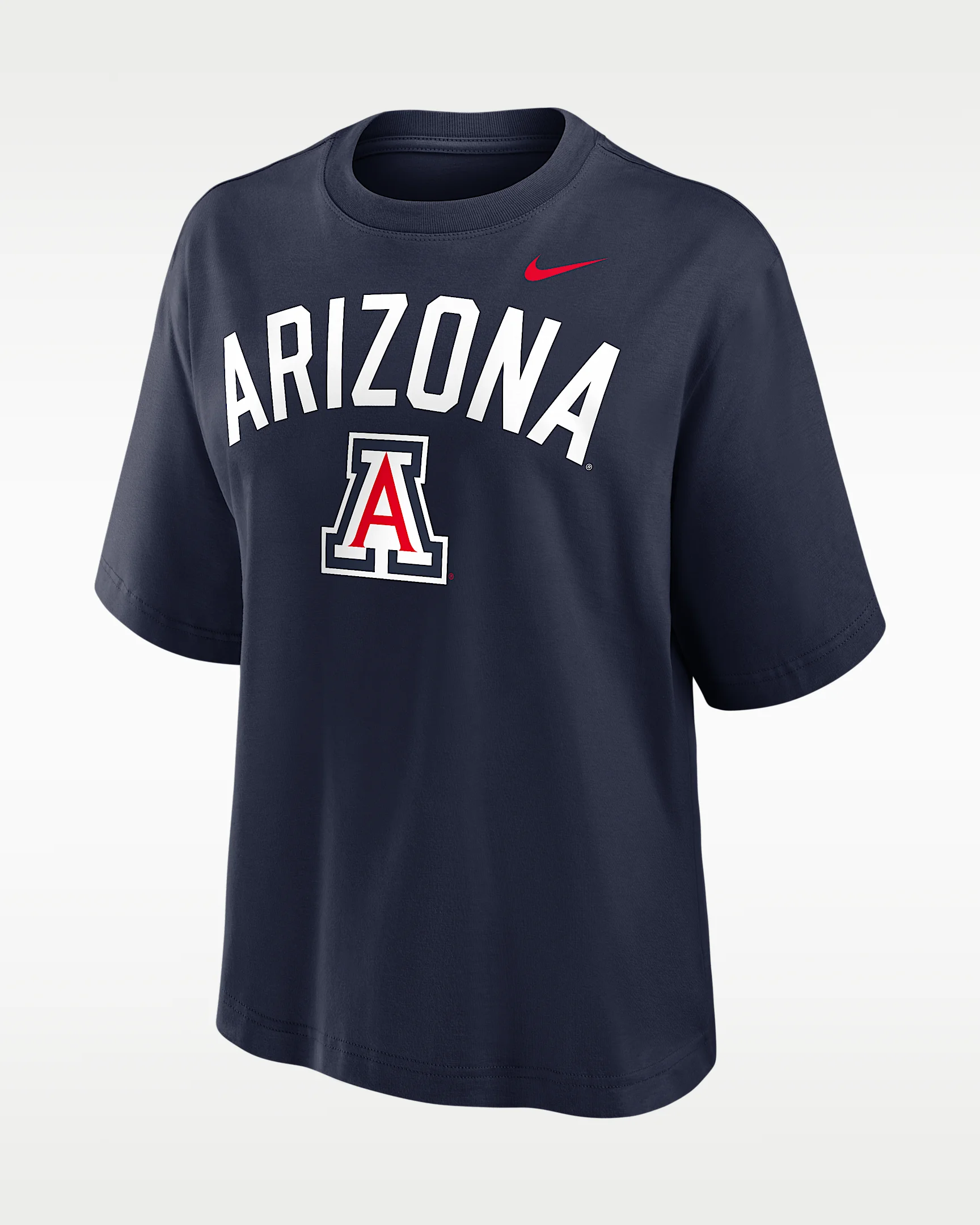 Arizona Arch Over Logo Boxy Women's Nike College T-Shirt - 1