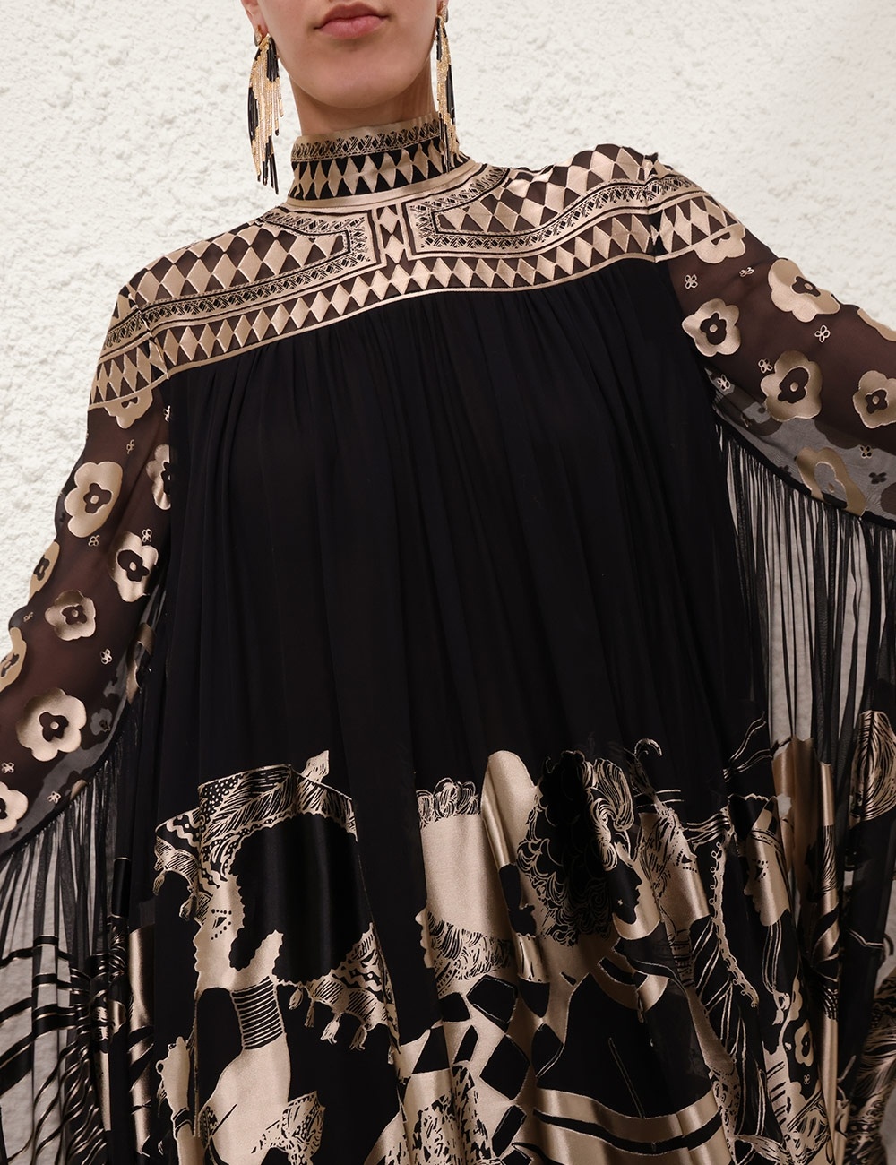 Zimmermann ILLUSTRATION OTTO GOWN | REVERSIBLE