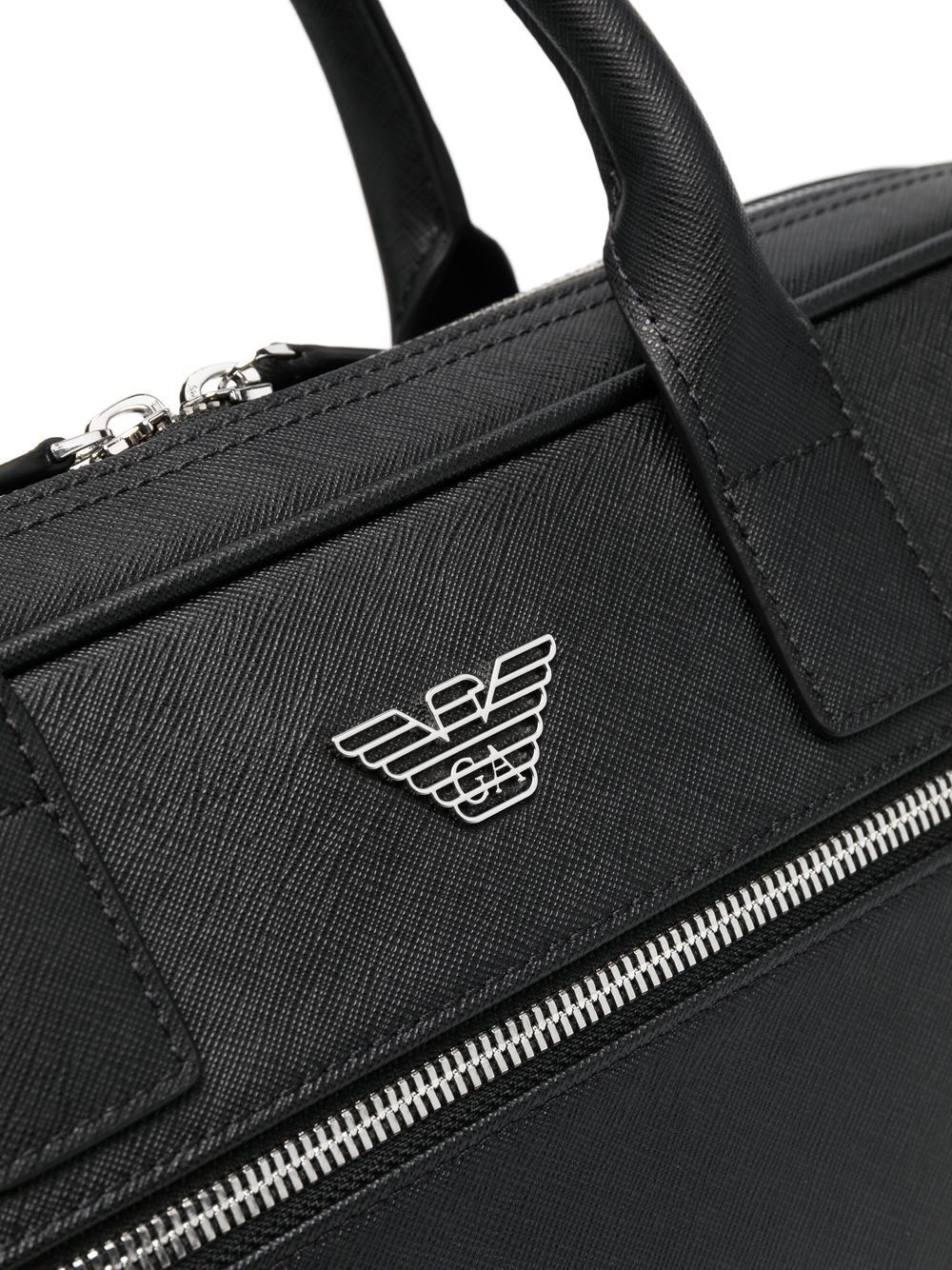 logo-plaque laptop case - 4