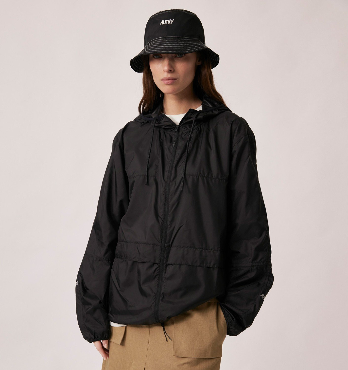 UNISEX PACKABLE NYLON WINDBREAKER - 3