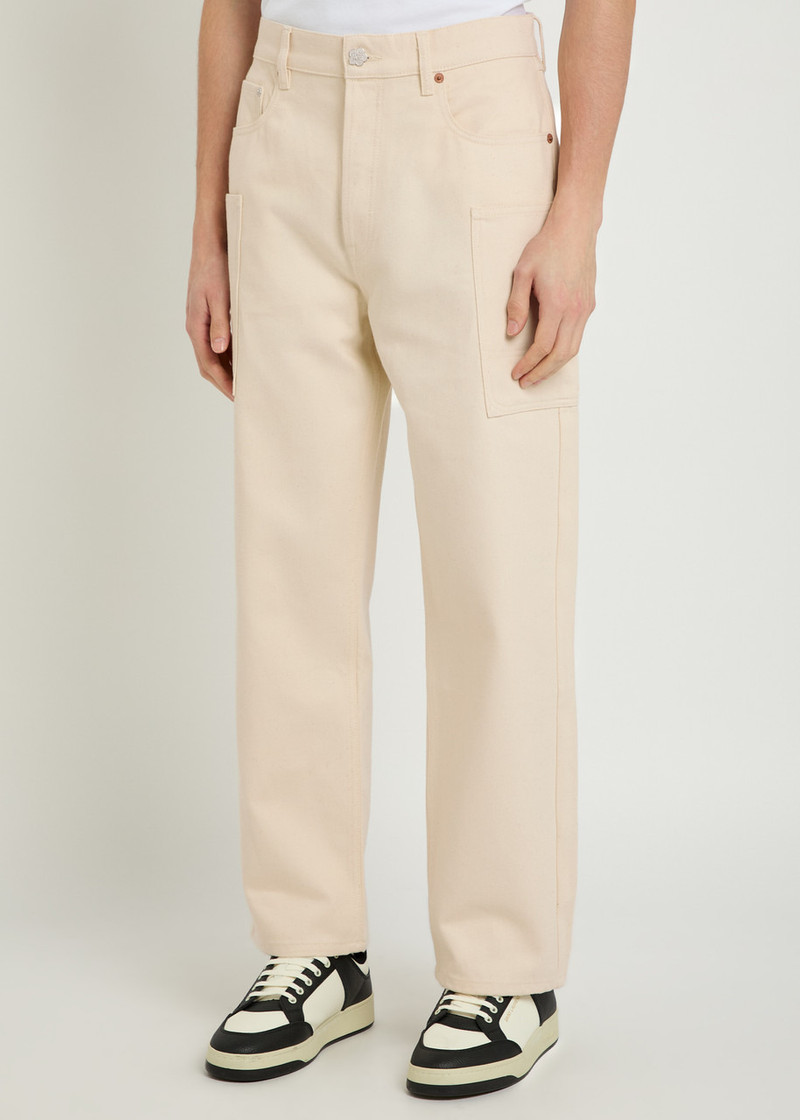 KENZO Kenzo Cargo Monkey Straight-leg Jeans outlook