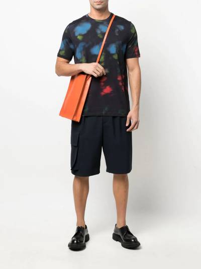 Paul Smith Ink Spill abstract-print T-shirt outlook