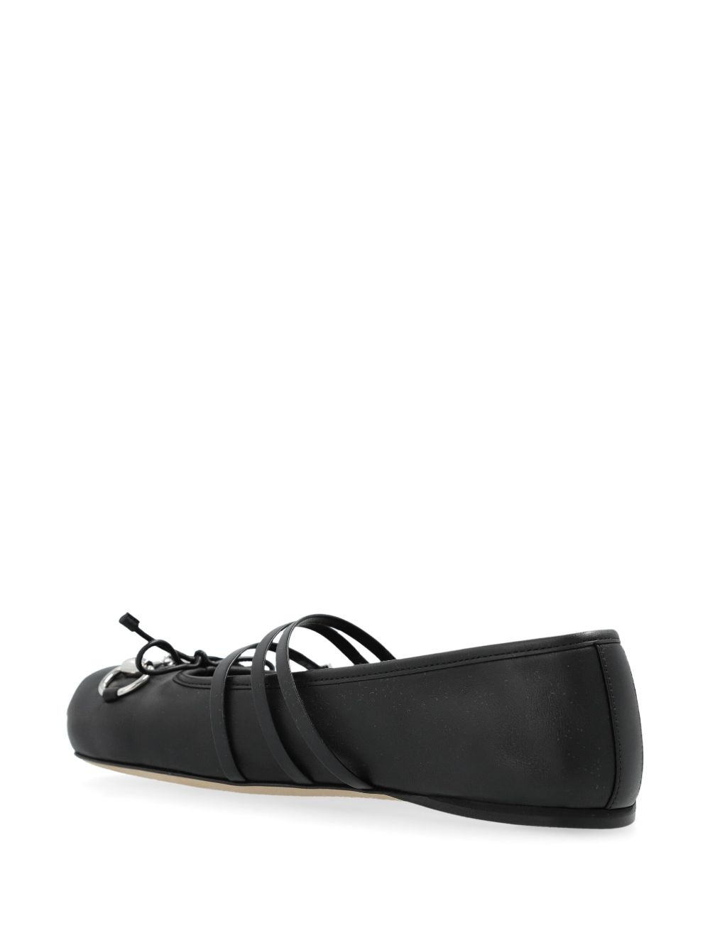 Horsebit ballerina shoes - 3