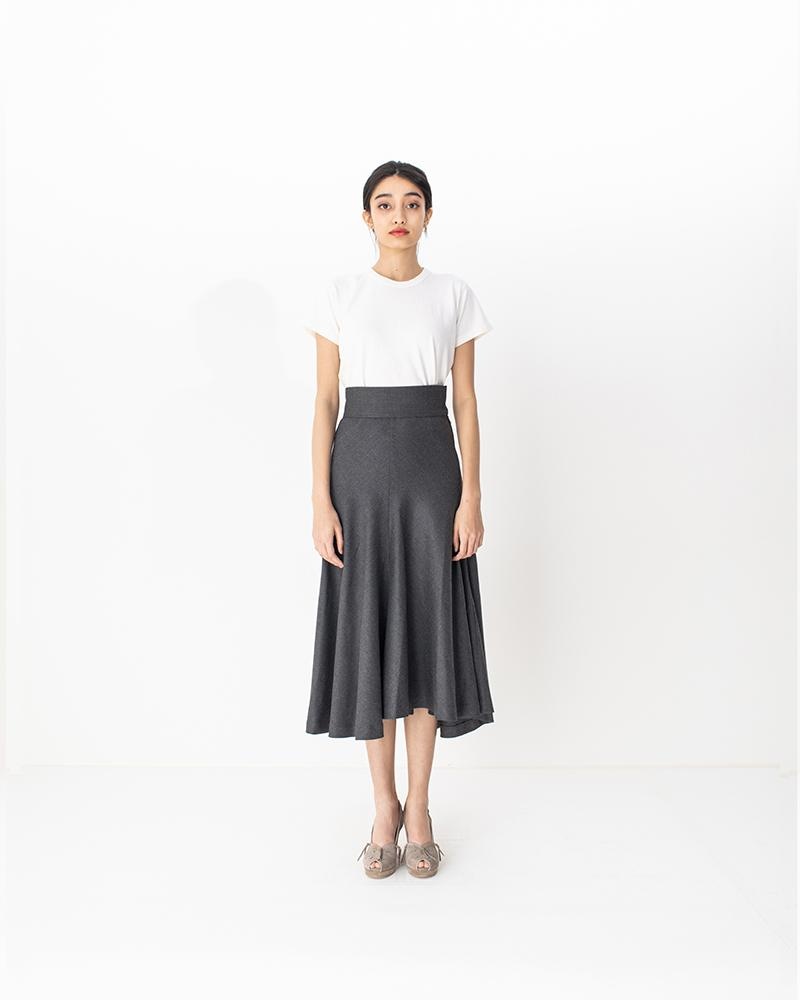 FLARE SKIRT GREY - 2