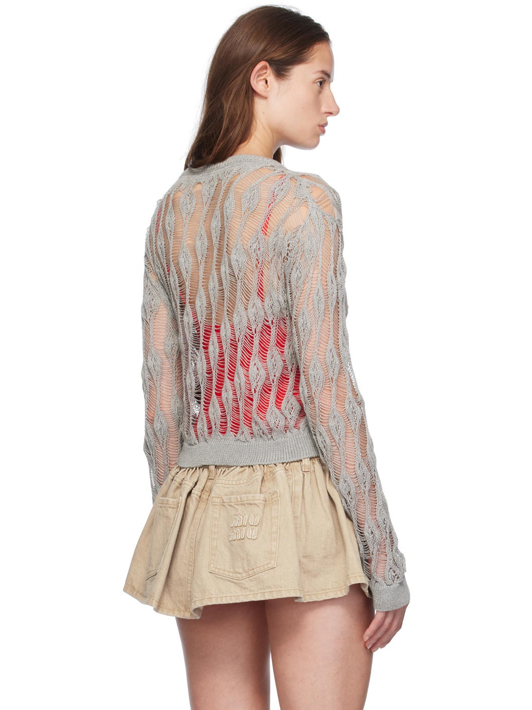 Gray Cencion Sweater - 3