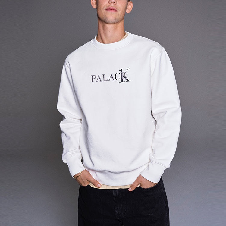 Palace X Calvin Klein Sweater 'White' 21663140-110 - 5