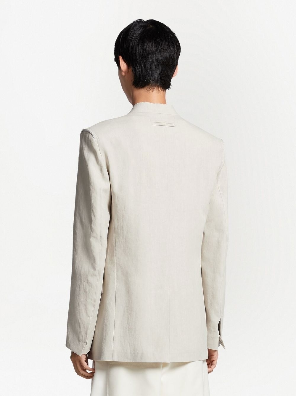 Pure Linen Fashion Show jacket - 4