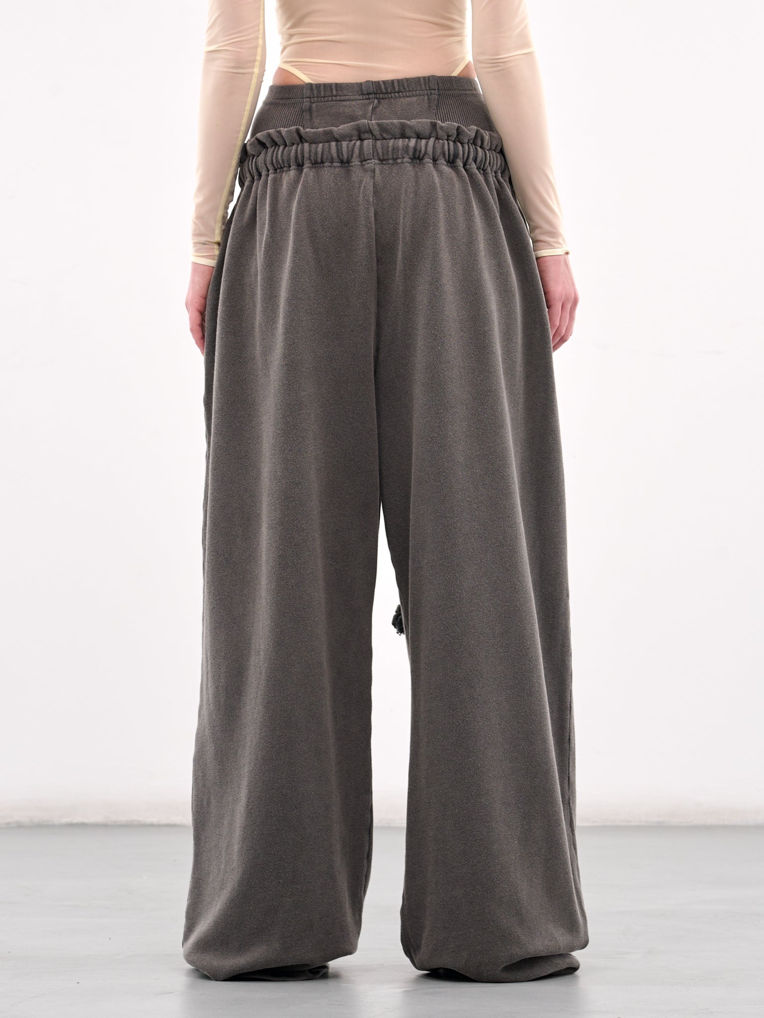 Layered Baggy Sweatpants - 3