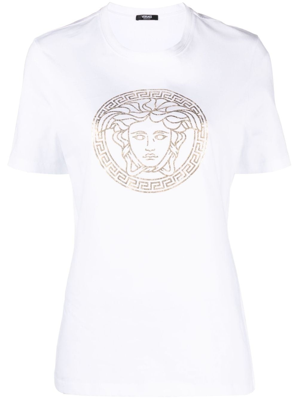 Medusa Head-print cotton T-shirt - 1