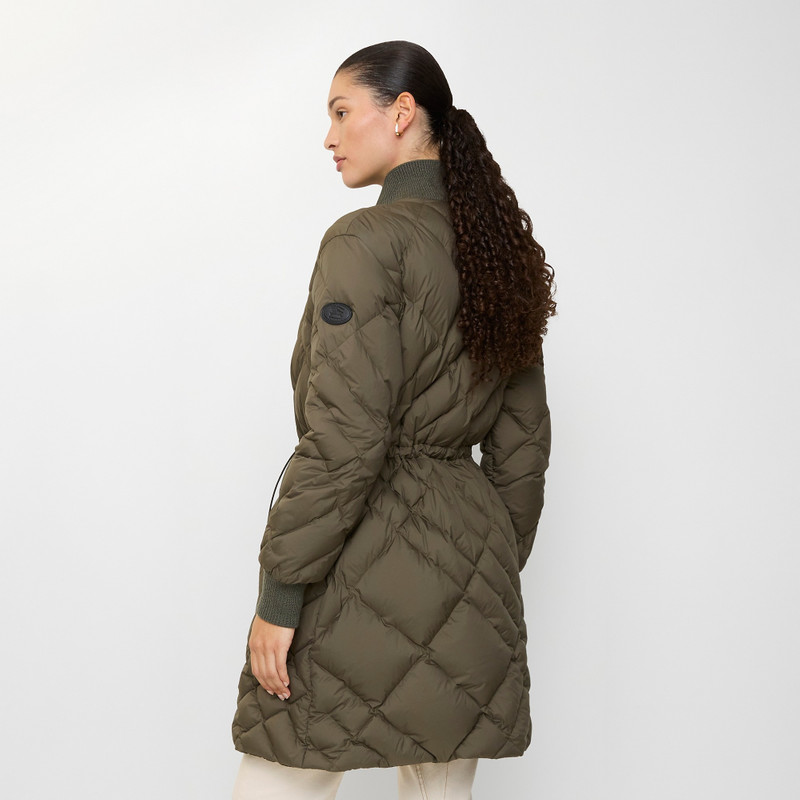 Check-stitch Nylon Danesbury Puffer Coat 3