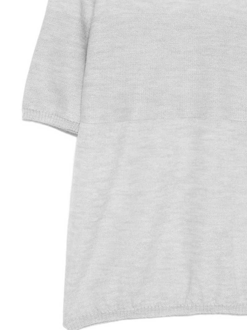 short-sleeve knitted top 3
