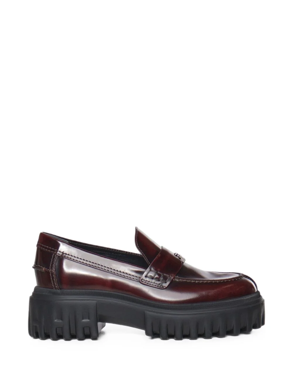 H700 chunky-sole leather loafers - 1