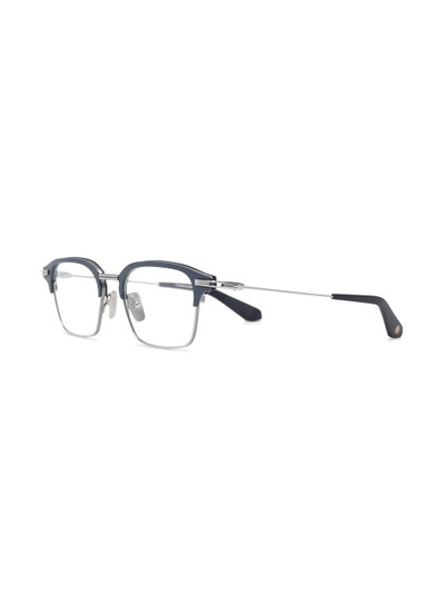 DITA Typographer square-frame glasses outlook