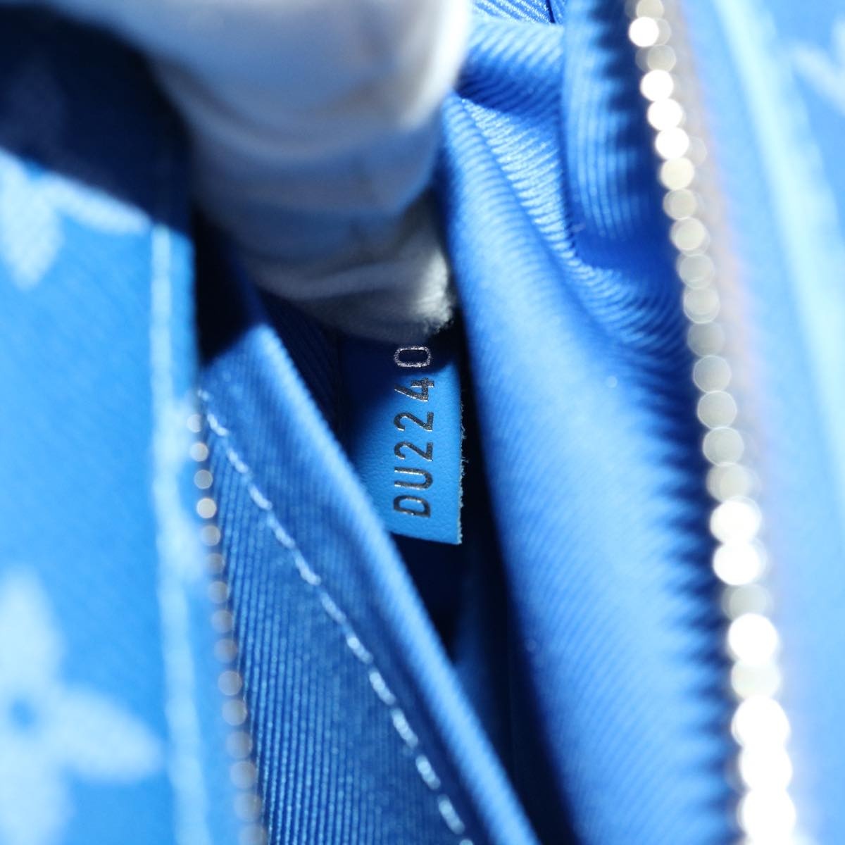 LOUIS VUITTON Monogram Clouds Soft Trunk Shoulder Bag Blue M45430 - 11