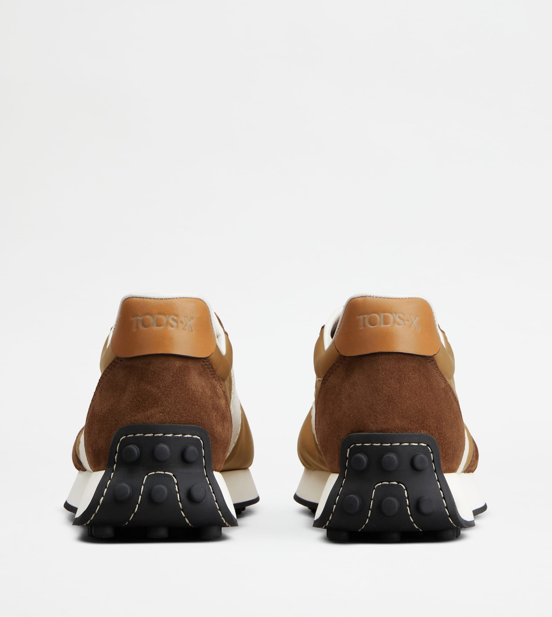 T VINTAGE SNEAKERS TOD'S•X CAPSULE COLLECTION - BROWN, BEIGE, WHITE - 2