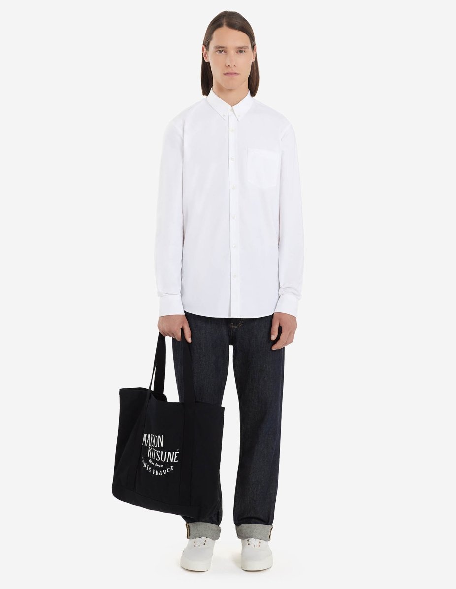 FOX EMBROIDERY POCKET CLASSIC SHIRT - 2
