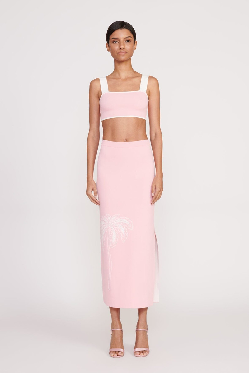 STAUD STAUD GIOVANNI SKIRT CHERRY BLOSSOM IVORY TOILE outlook