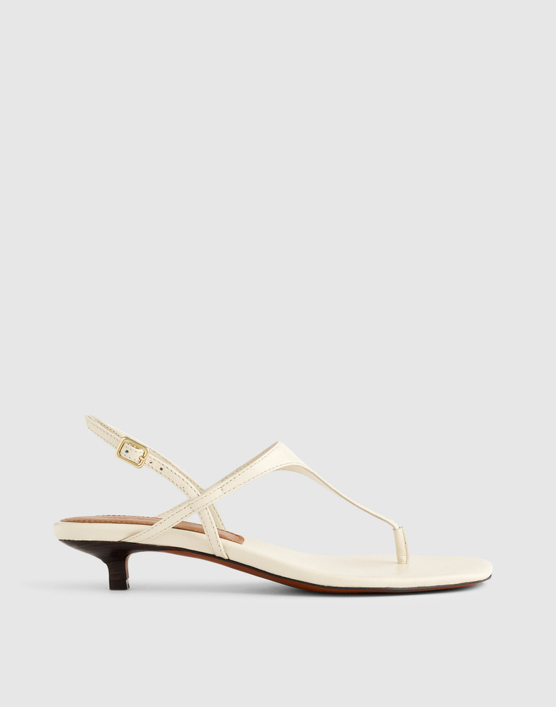 The Chiara Kitten Heel Slingback Sandal 1