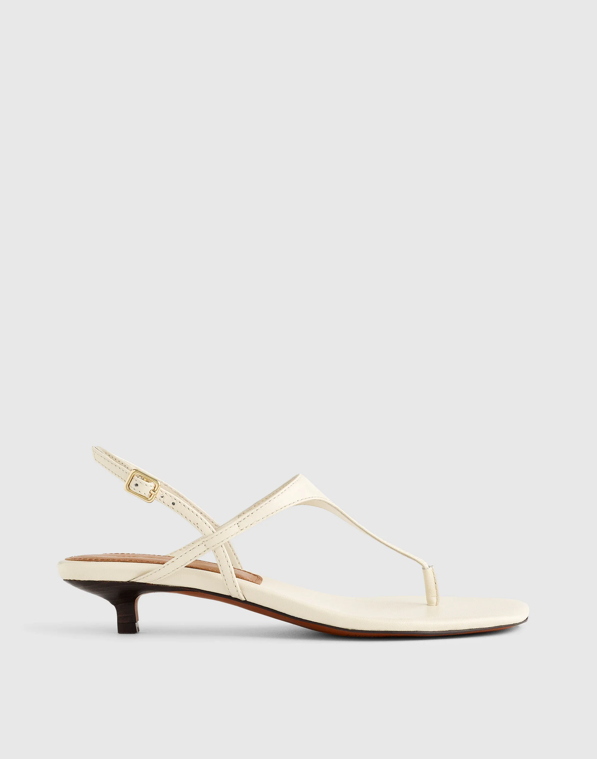 The Chiara Kitten Heel Slingback Sandal - 1