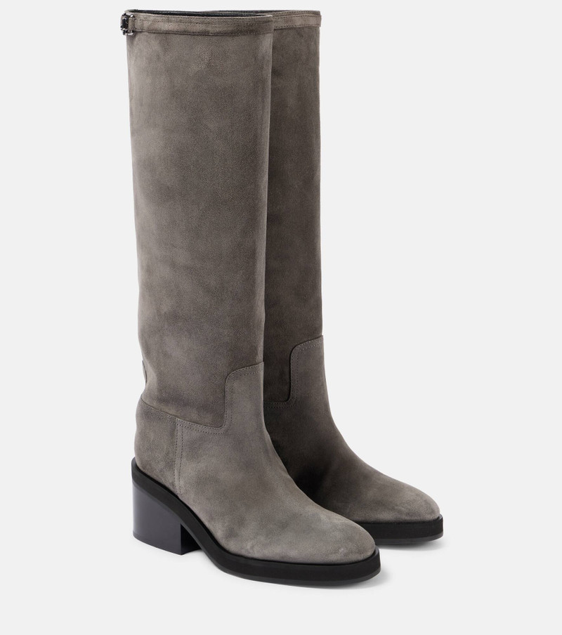 Yasmin 70 suede knee-high boots - 1