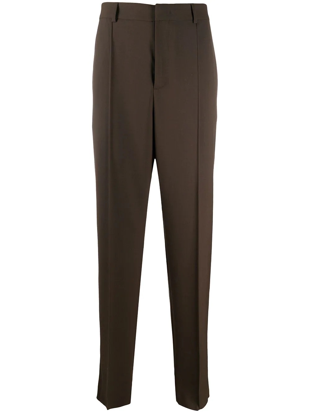 logo-trim trousers - 1